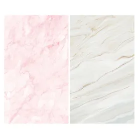 70x100cm Dual-Sided Coated Printed-Texture Paper Background SET 15 - Pink/Natural Marble