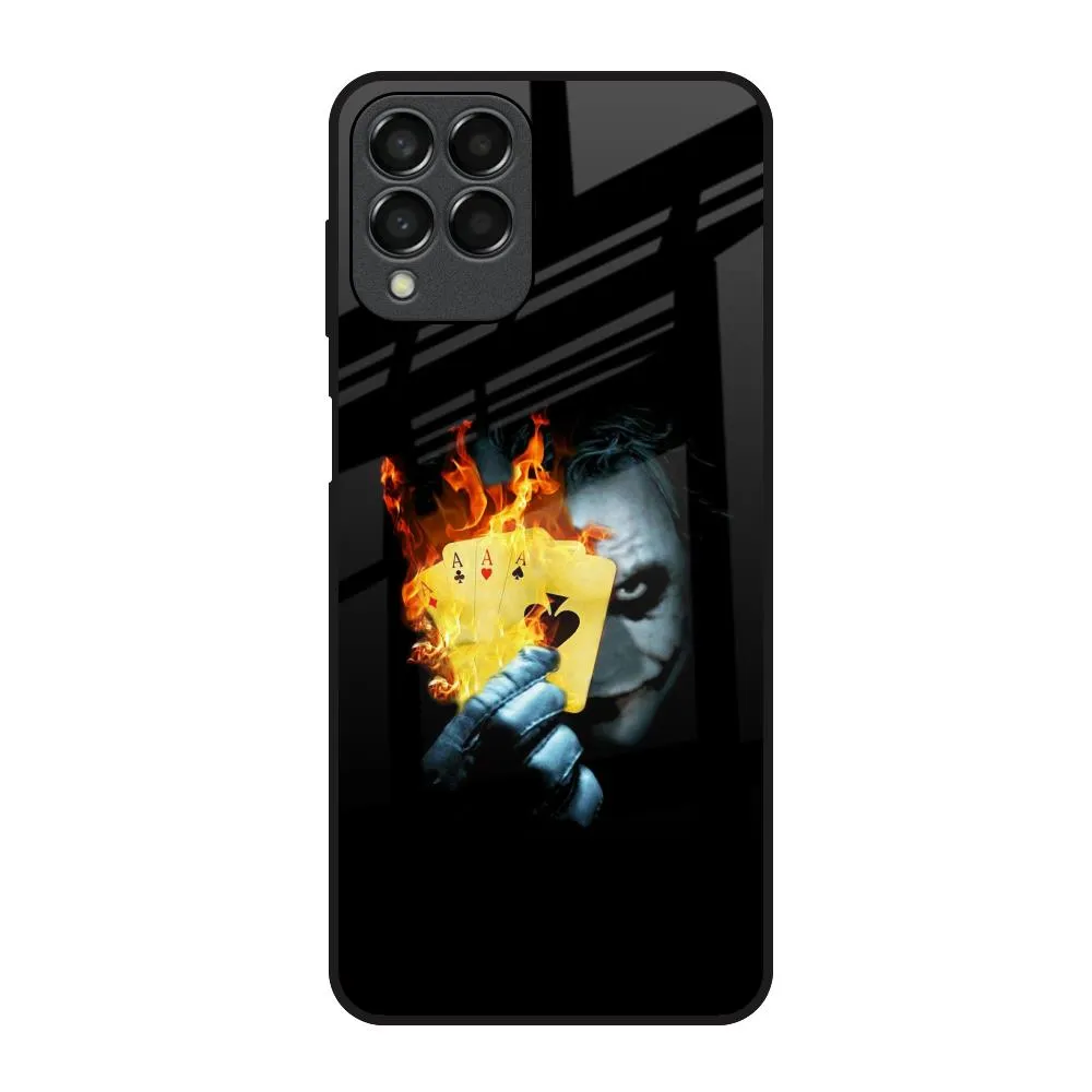 AAA Joker Glass Case for Samsung Galaxy M33 5G