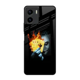 AAA Joker Glass Case for Vivo Y15s