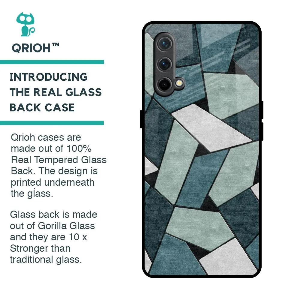 Abstact Tiles Glass Case for OnePlus Nord CE