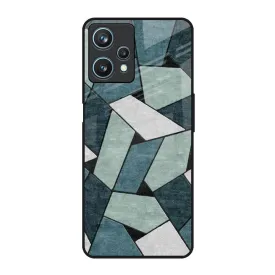 Abstact Tiles Glass Case for Realme 9 Pro 5G