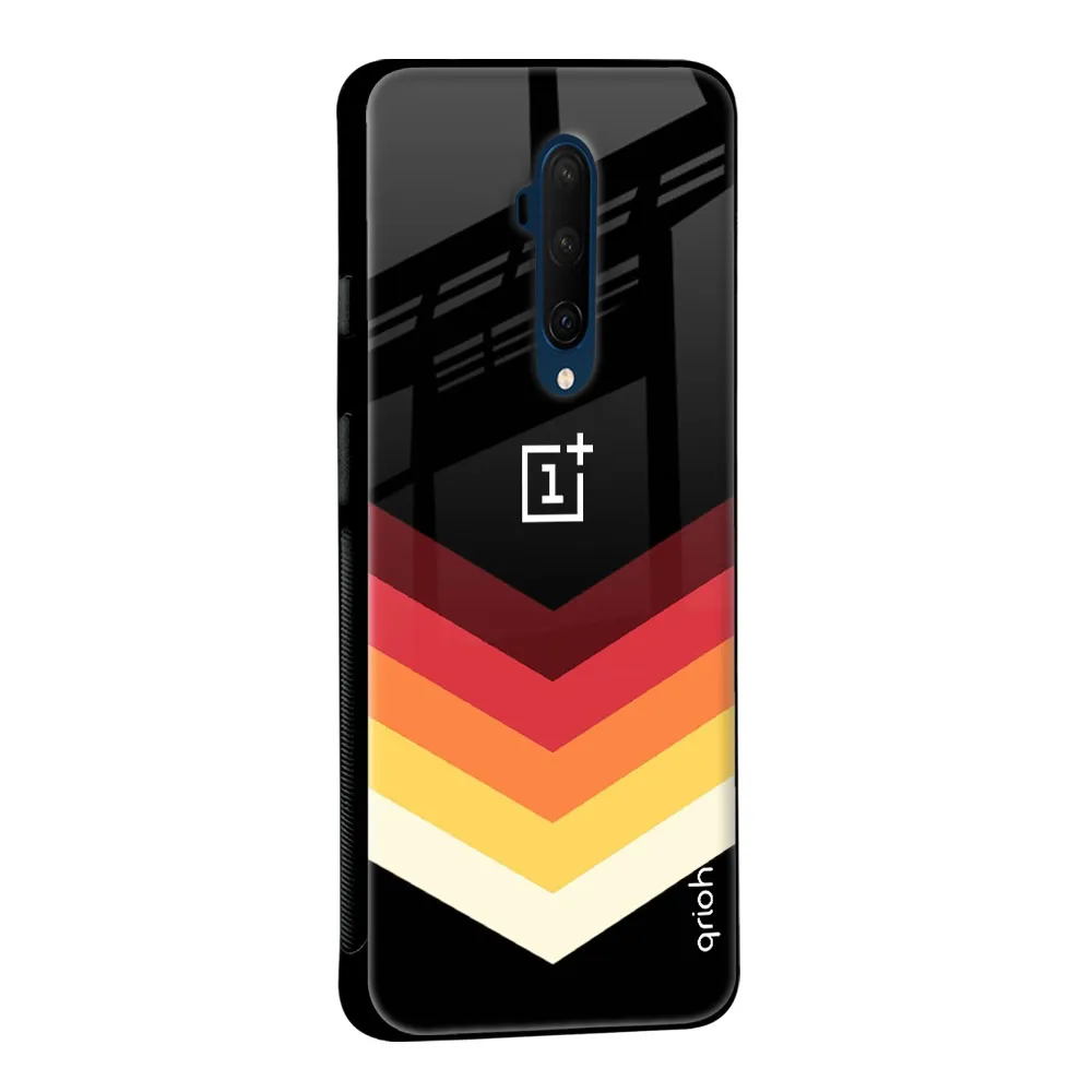 Abstract Arrow Pattern Glass Case For OnePlus Nord N20 SE