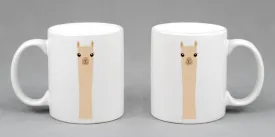 Alpaca Watching Coffee Mug