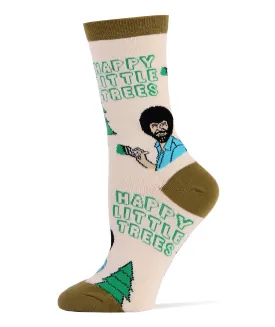 Always Happy Trees Socks