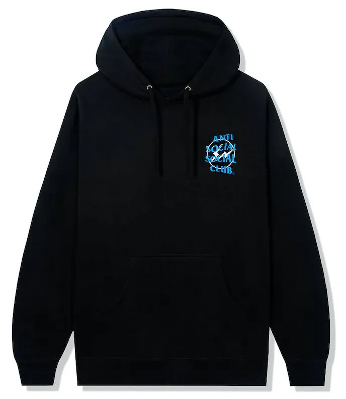 Anti Social Social Club x Fragment Precious Petals Hoodie (FW22) Black Blue