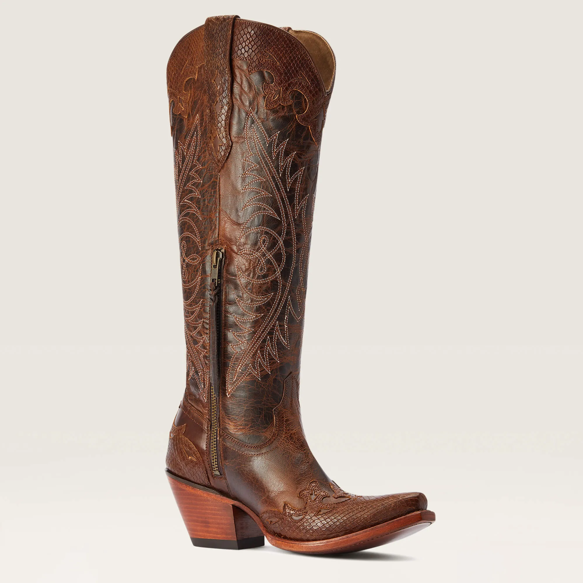 Ariat Ladies 10042483 Geneva Stretch Fit Western Boots