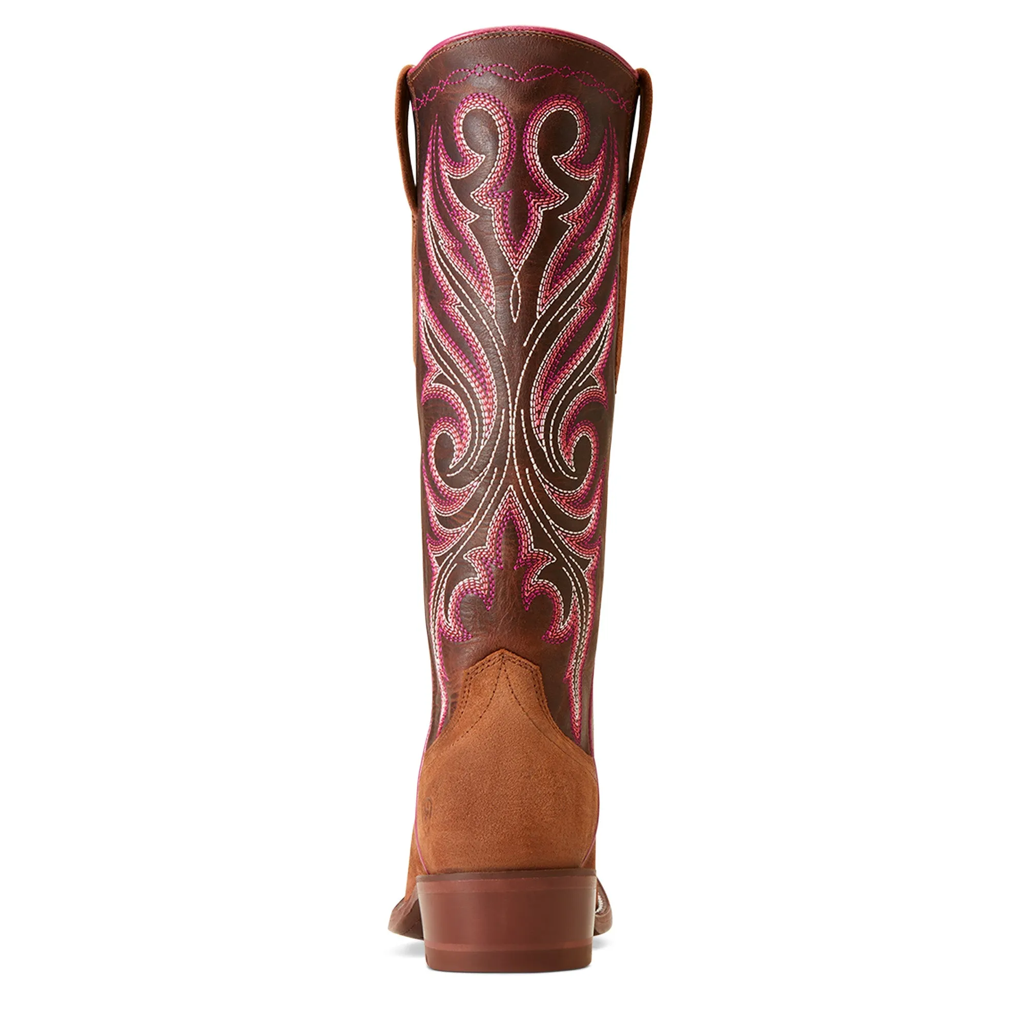 Ariat Ladies 10047044 Futurity Starlight Stretch Fit Western Boots in Terracotta Roughout