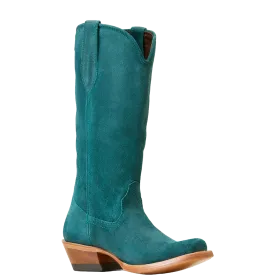 Ariat Ladies Memphis Deep Teal Western Boot 10047002