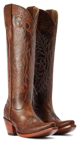 Ariat Women's Geneva StretchFit Western Boot, Rye