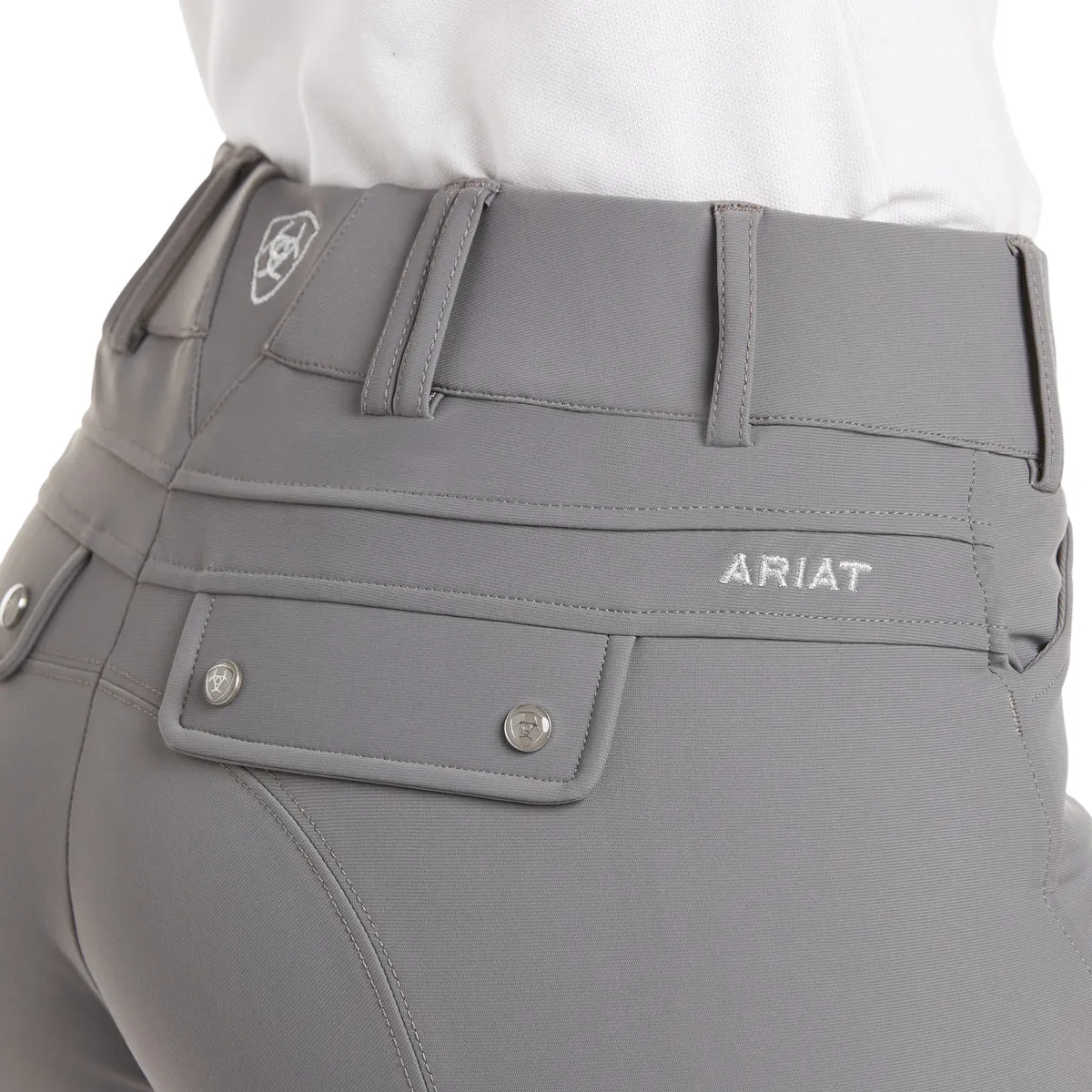 Ariat Women's Tri Factor Grip Knee Patch Breech - Seasonal Colors