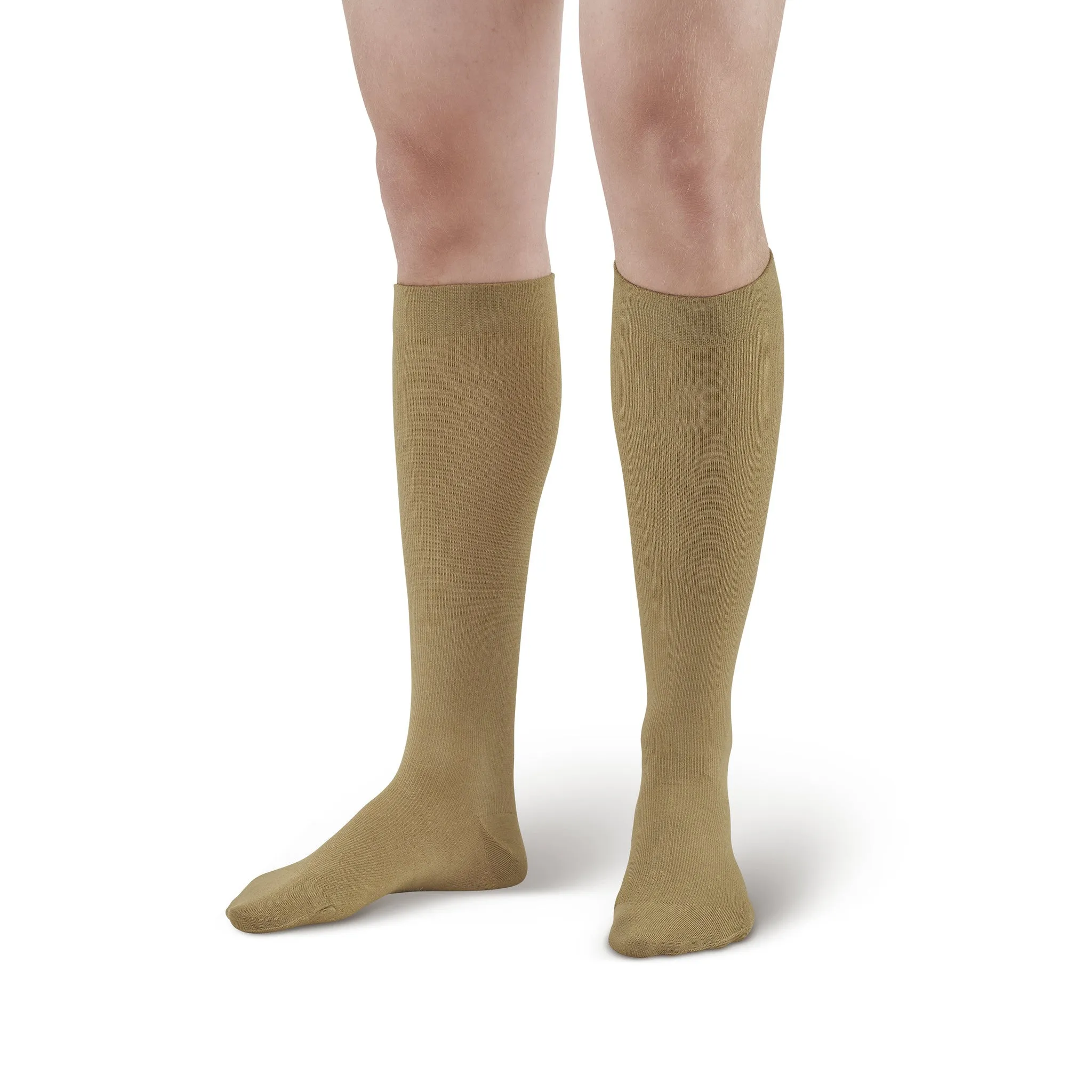 AW Style 624 Men's Premium Rayon Knee High Socks - 8-15 mmHg