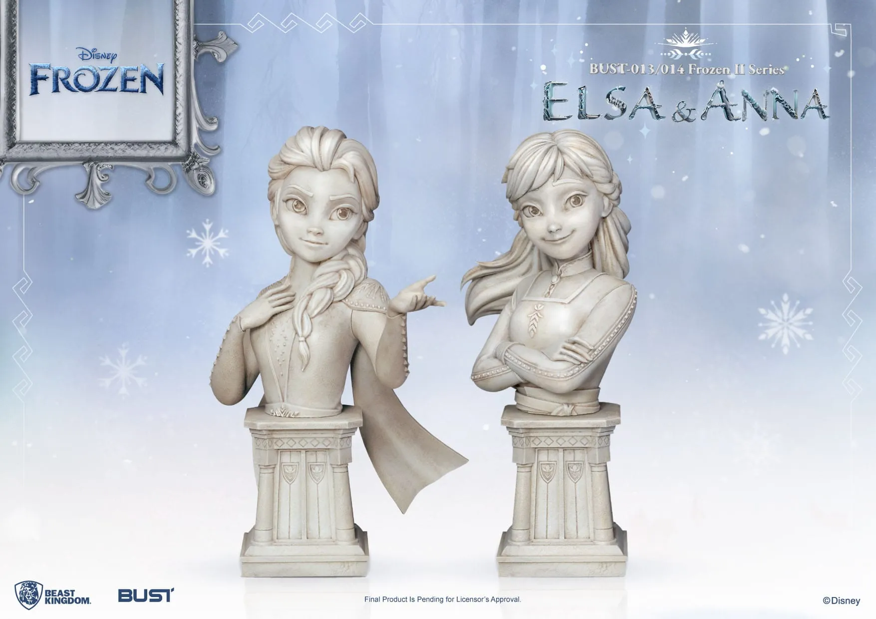 Beast Kingdom Frozen II Series Elsa PVC Bust