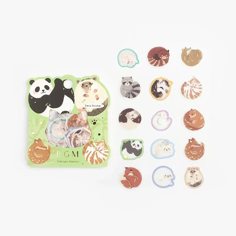 BGM Animals / Round Animals Flakes Seal