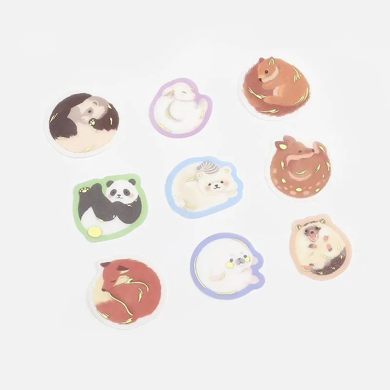 BGM Animals / Round Animals Flakes Seal