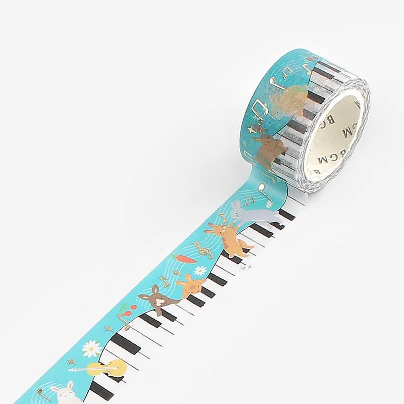 BGM Piano Meeting Washi Tape