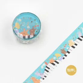 BGM Piano Meeting Washi Tape