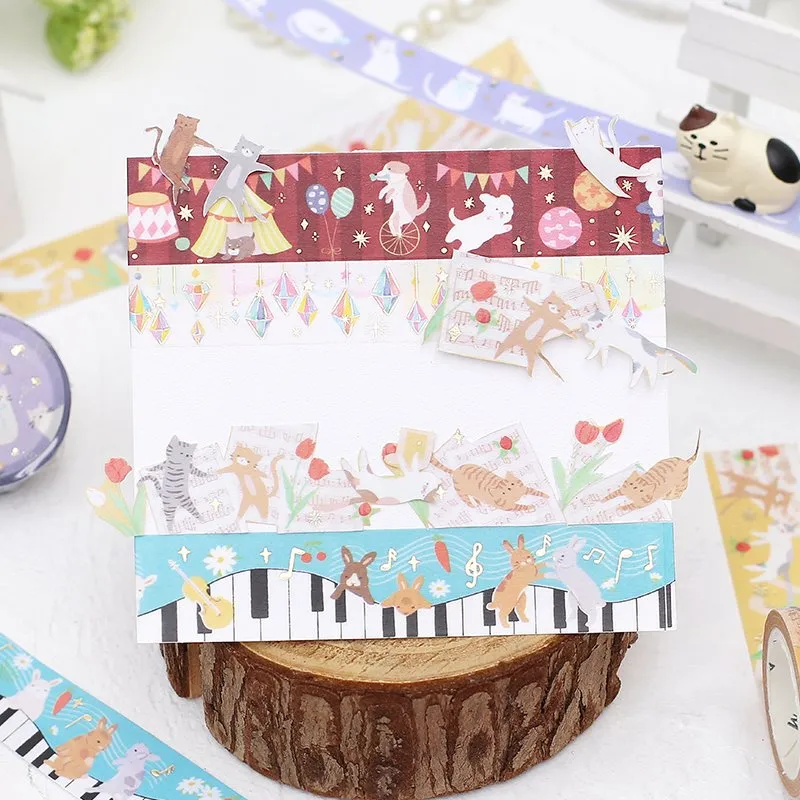 BGM Piano Meeting Washi Tape