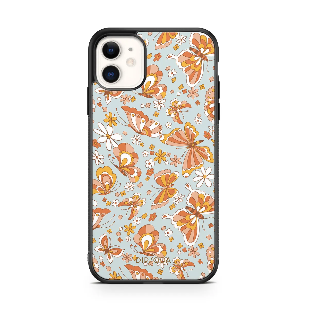 Butterfly Effect Rubber Phone Case