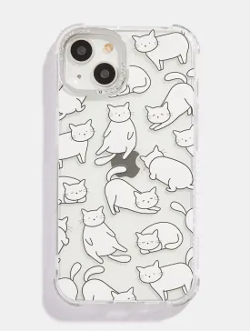 Chill Cat Shock iPhone Case