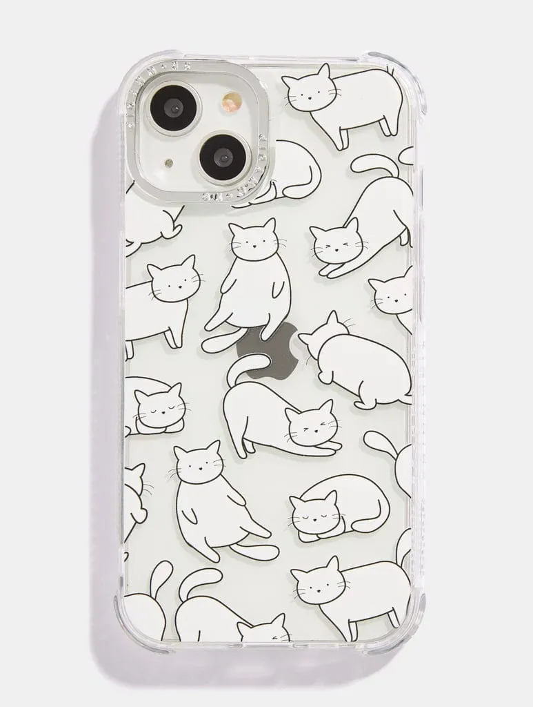 Chill Cat Shock iPhone Case