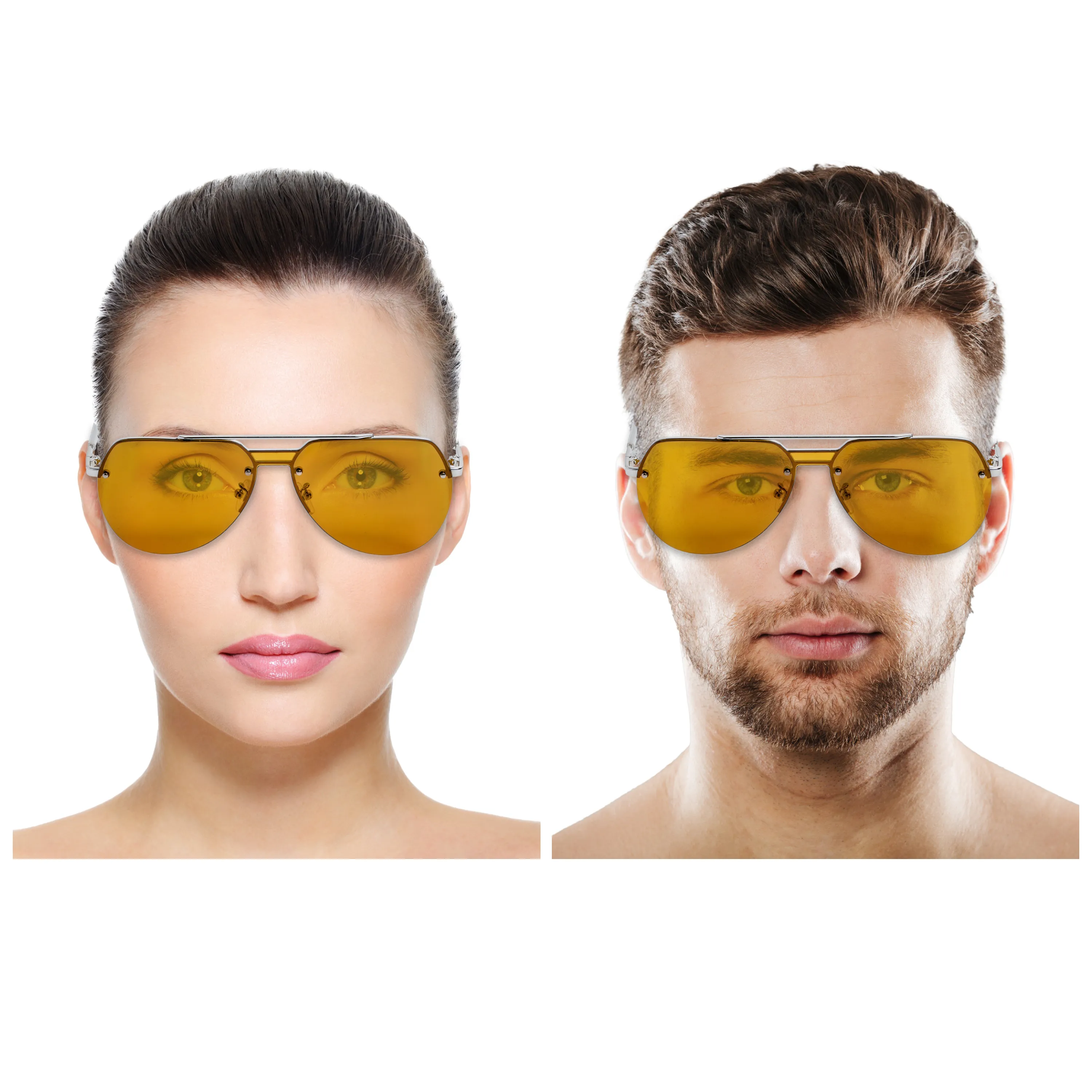 Chokore Aviator Sunglasses (Yellow)