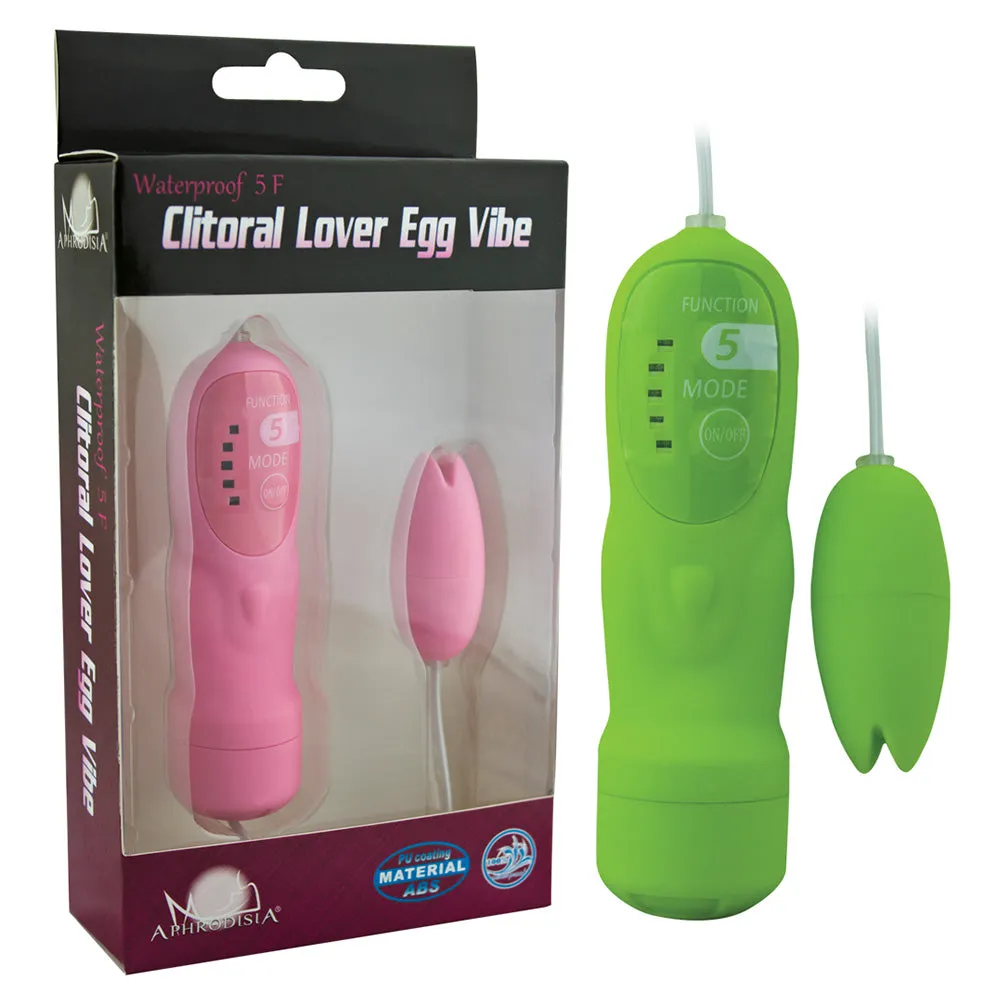 Clitoral Lover 5-Mode Egg Vibrator