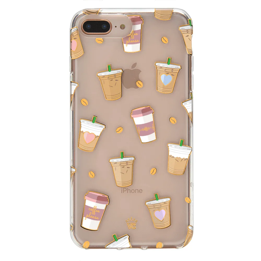 Coffee First iPhone Clear Case