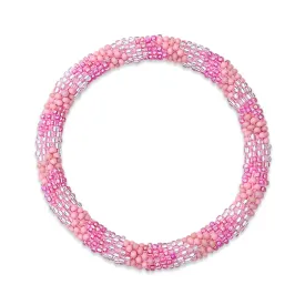 Crystal Flamingo | Himalayan Glass Bead Bracelet