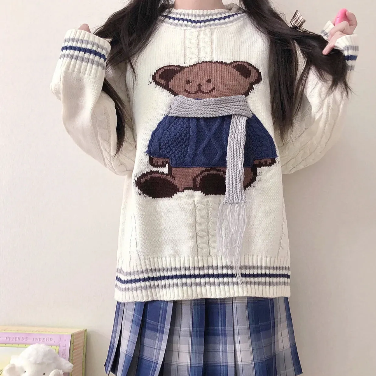 Cute bear sweater PL50036