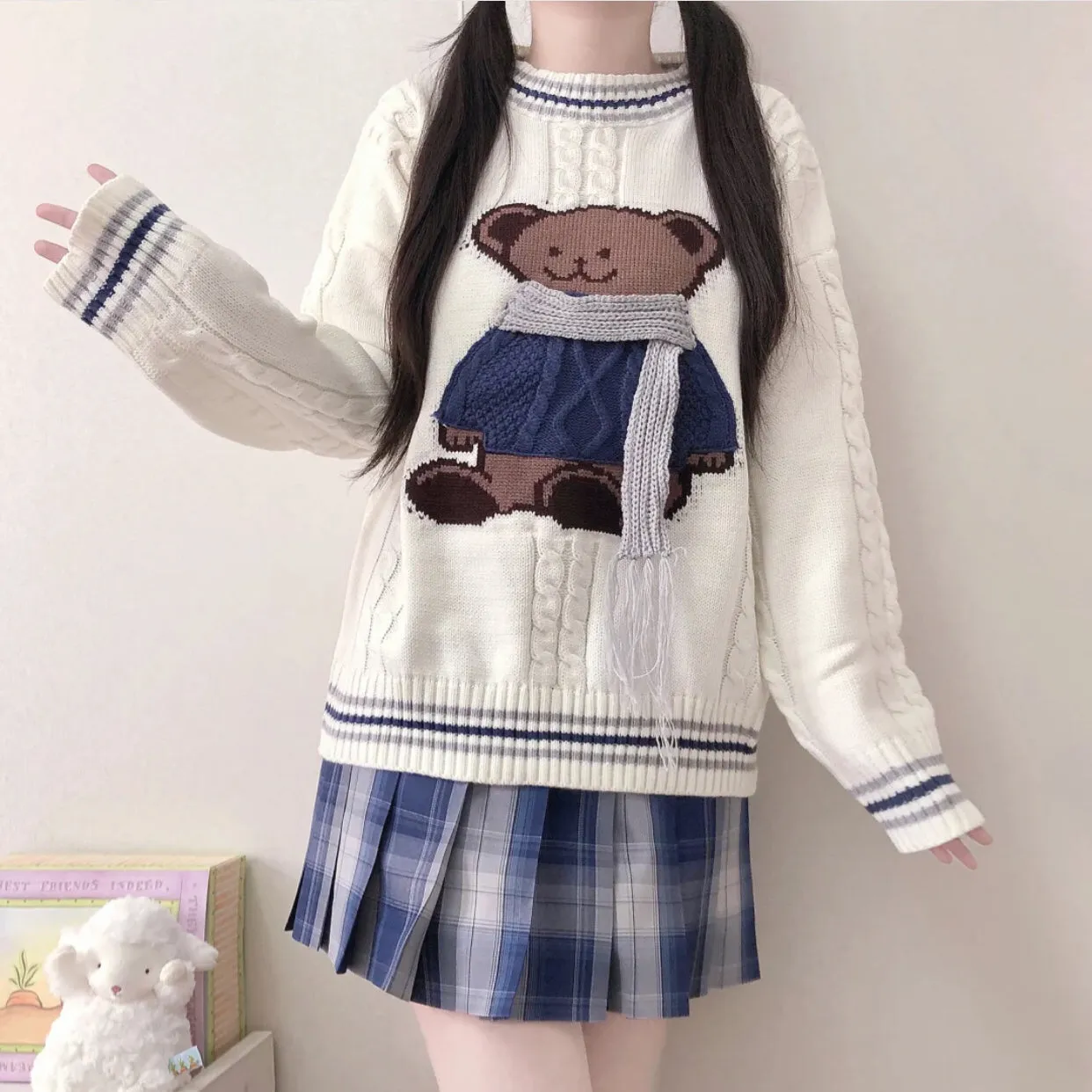 Cute bear sweater PL50036