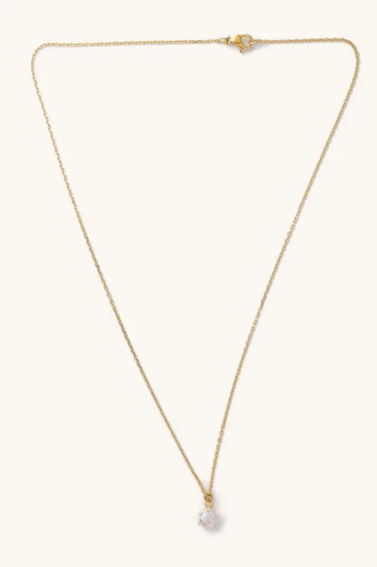 dainty diamond necklace