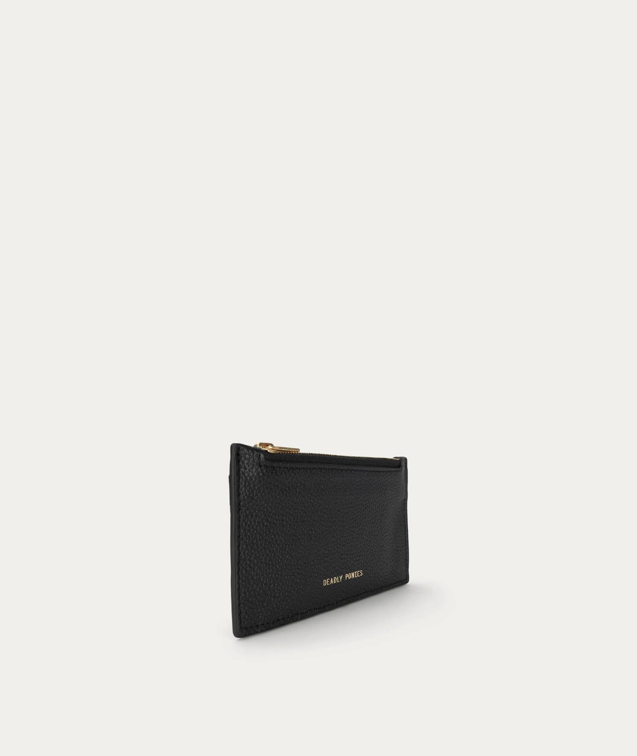 Deadly Ponies Card Holder - Black