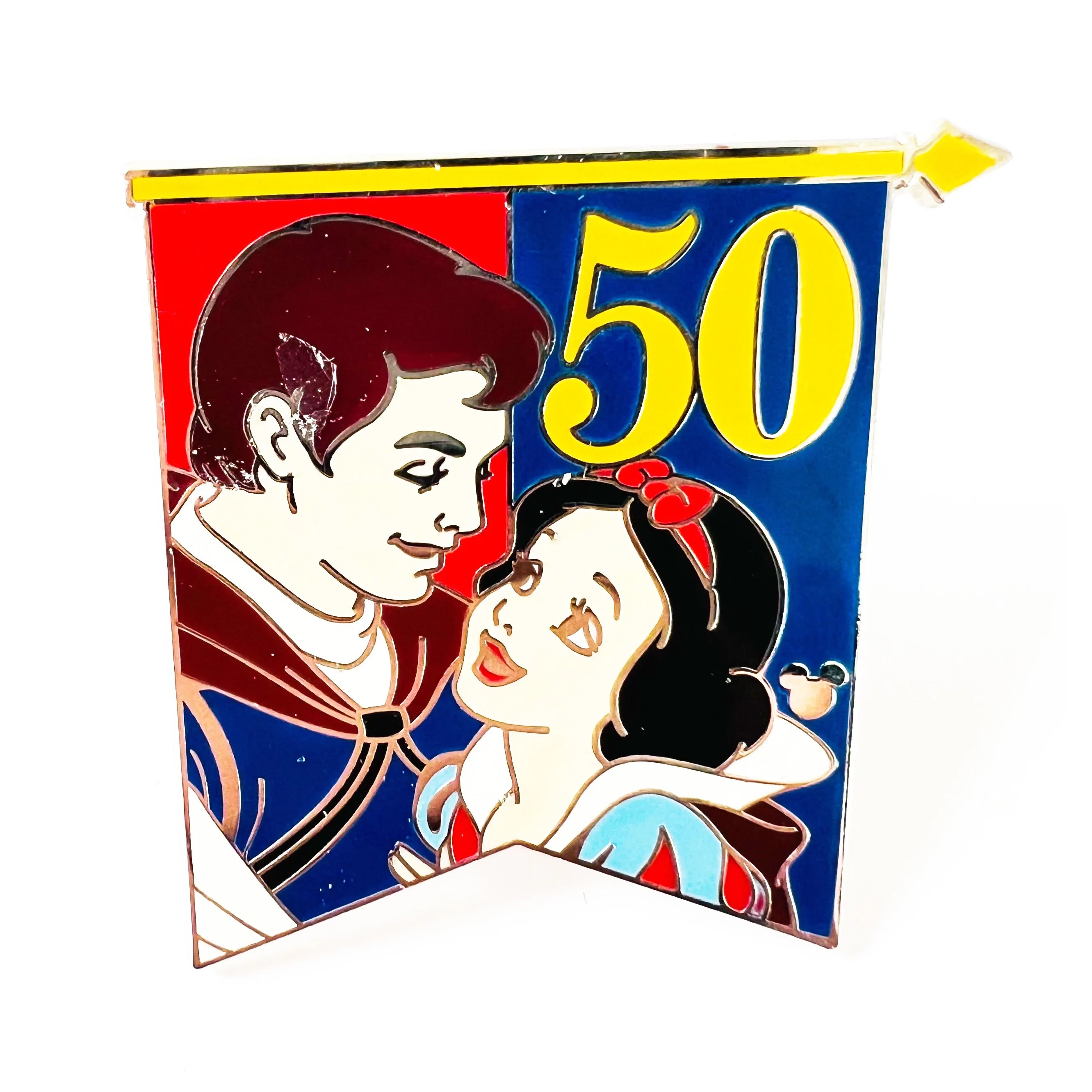 Disney 50th Anniversary Princess Banner Snow White Prince Set