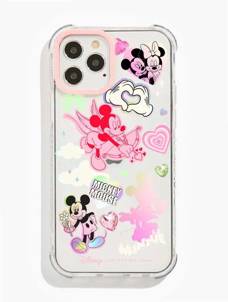 Disney Mickey in Love Shock iPhone Case