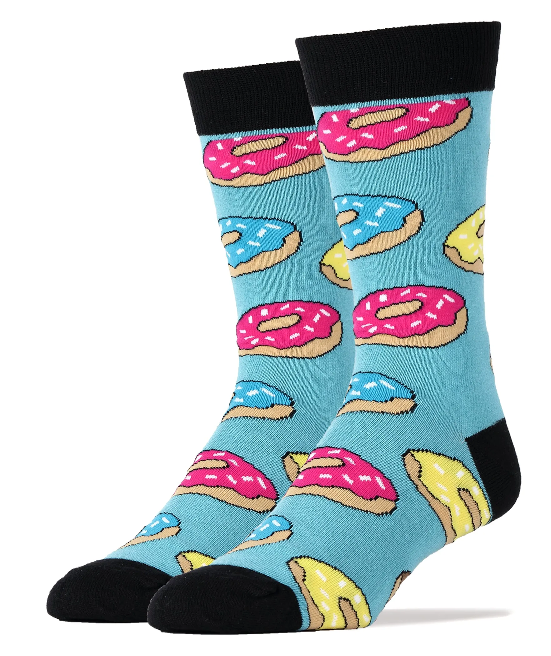 Donut Magic Blue Socks