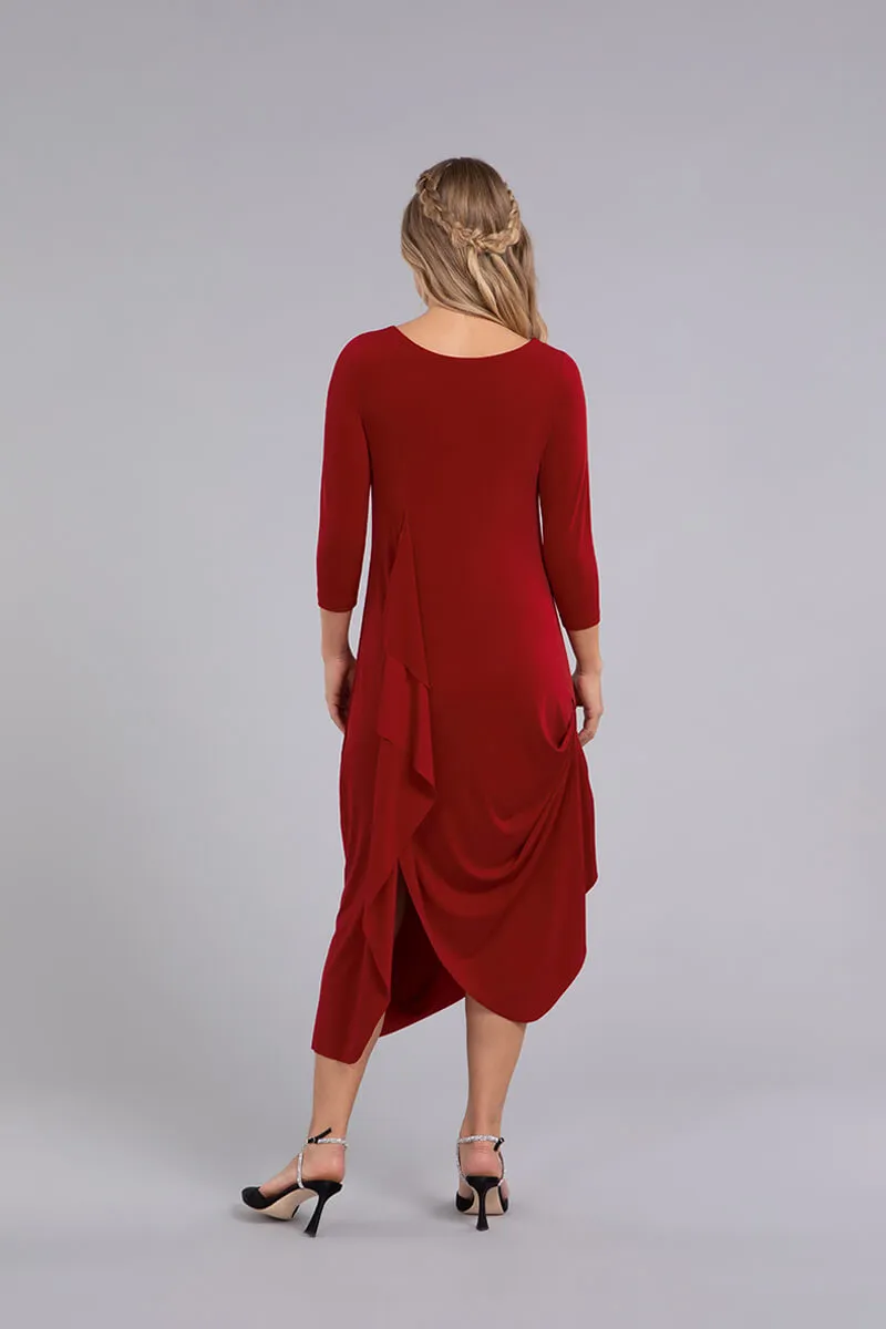 Drama Dress | Red