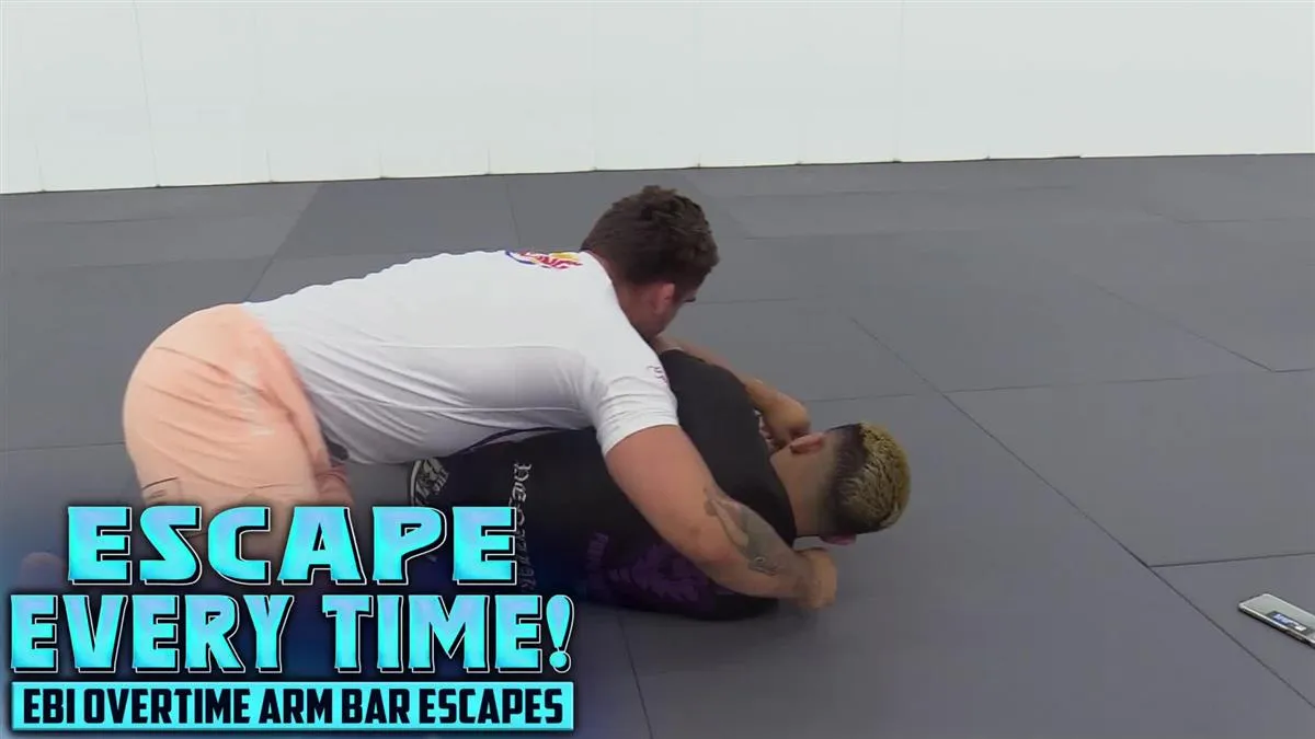 Escape Every Time! EBI Overtime Armbar Escapes by Nick Rodriguez