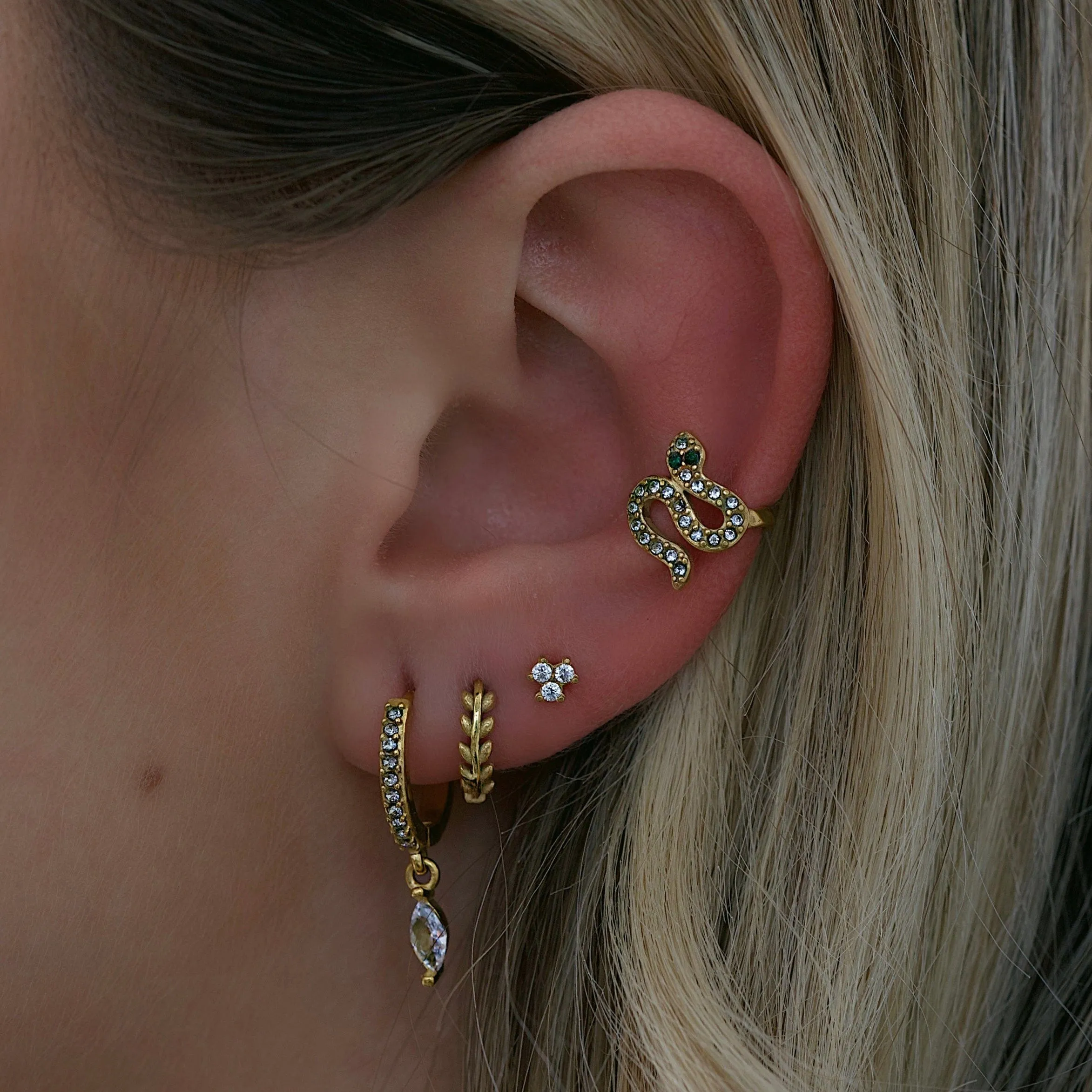 Fawn Hoop Earrings