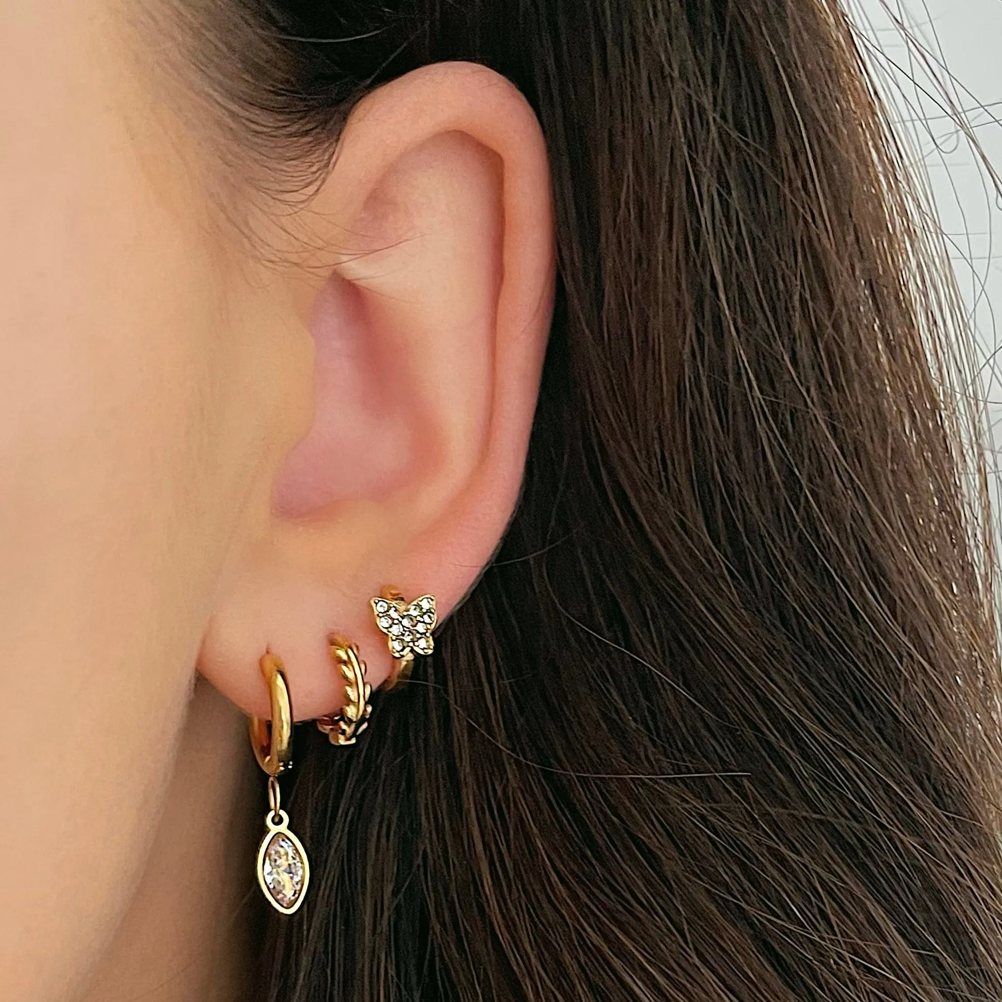 Fawn Hoop Earrings