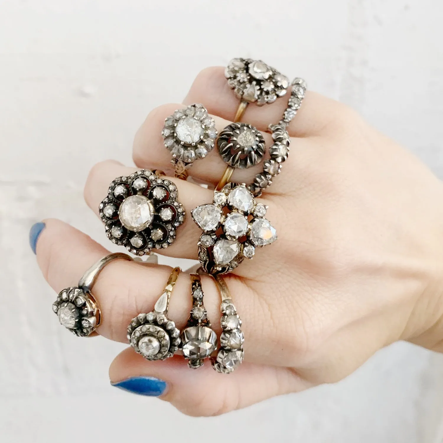 Floral Cluster Ring