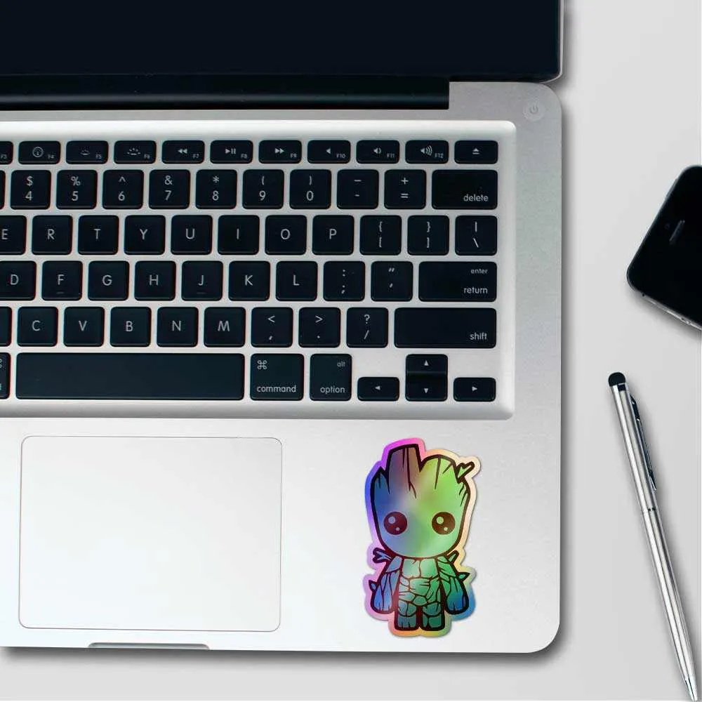 Groot Holographic Stickers