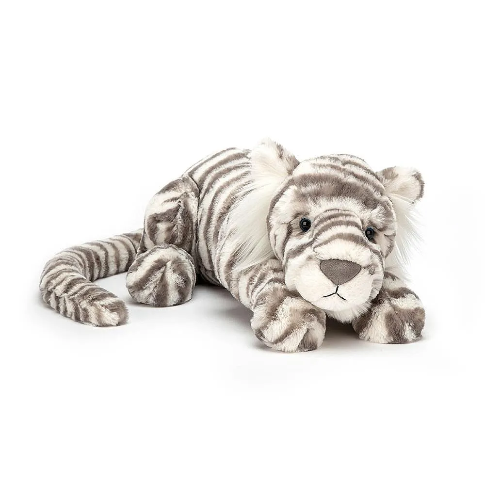 Jellycat Sacha Snow Tiger Large