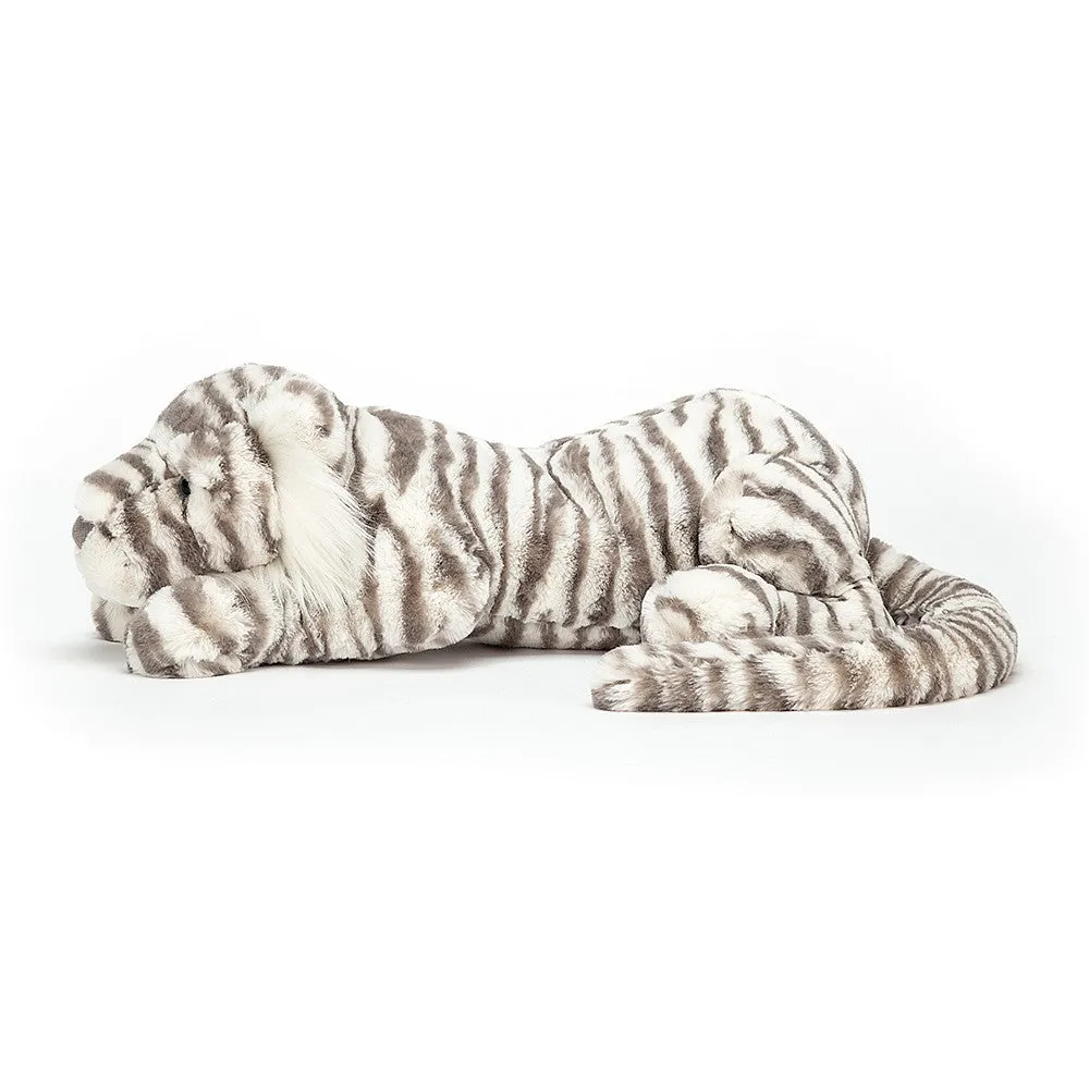 Jellycat Sacha Snow Tiger Large