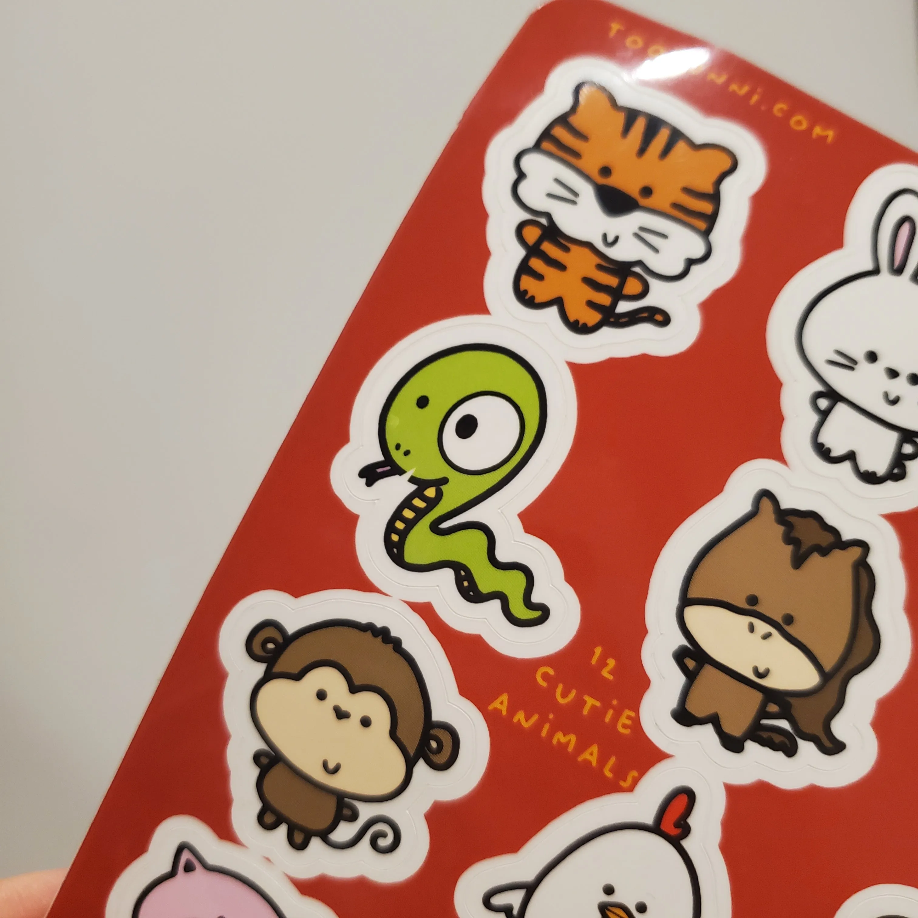 LNY ANIMALS *IMPERFECT* - Vinyl Sticker Sheet