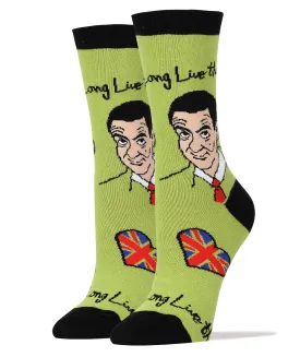 Long Live The Bean Green Socks