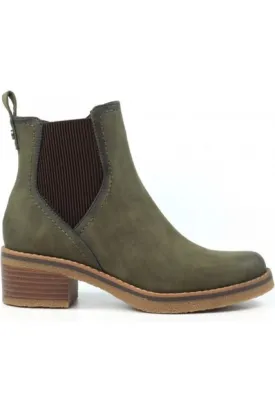 Lunar Tonia Green Ankle Boot GLC002