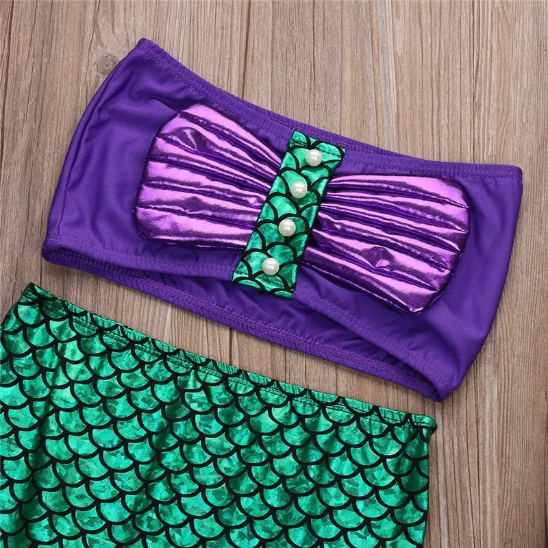 Mermaid Tail Princess Outfit