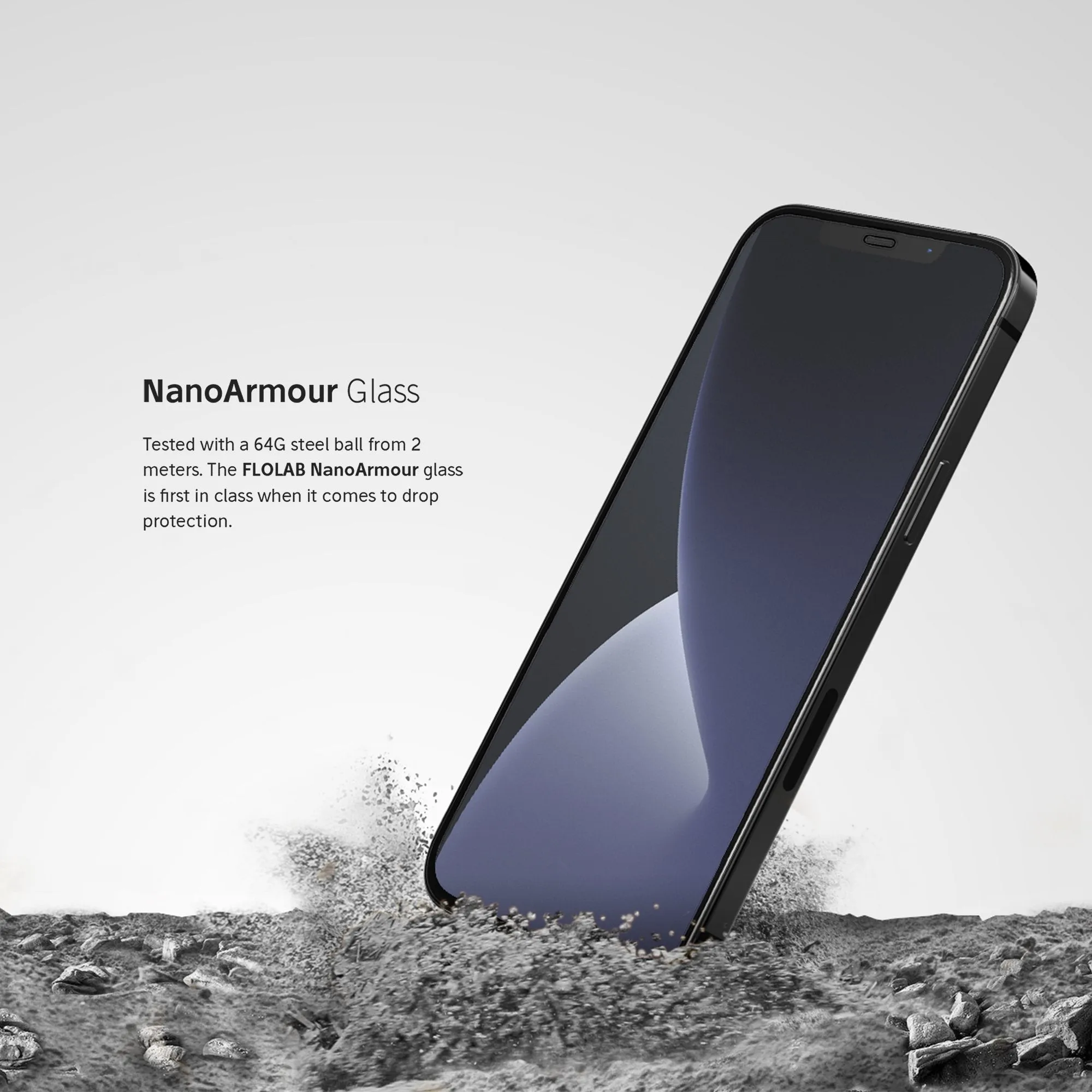 NanoArmour iPhone 12 Pro Max Anti-Glare Screen Protector Matte