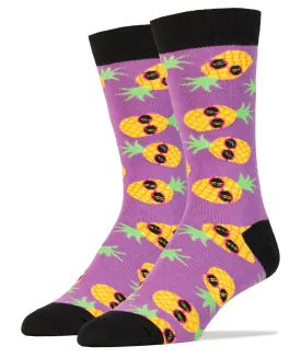 Pineapple Dude Socks