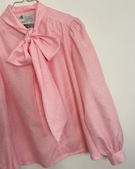 Pink Pussy Bow Shirt